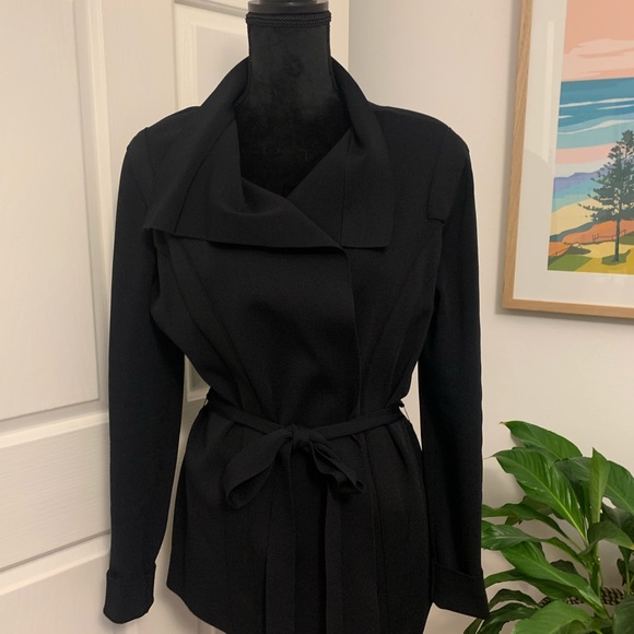 WINTER CLEARANCE: SABA knit jacket with waist tie - Picture 2 of 13